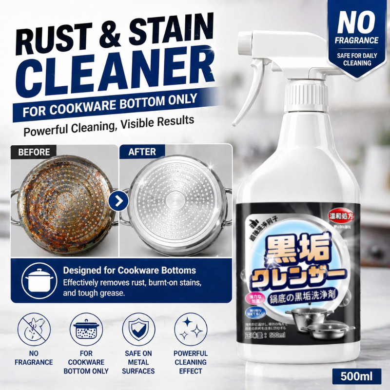 500ml Rust Pot Cleaner Stain-Heavy Duty Tanggal Sunog Kalawang & Rust ...