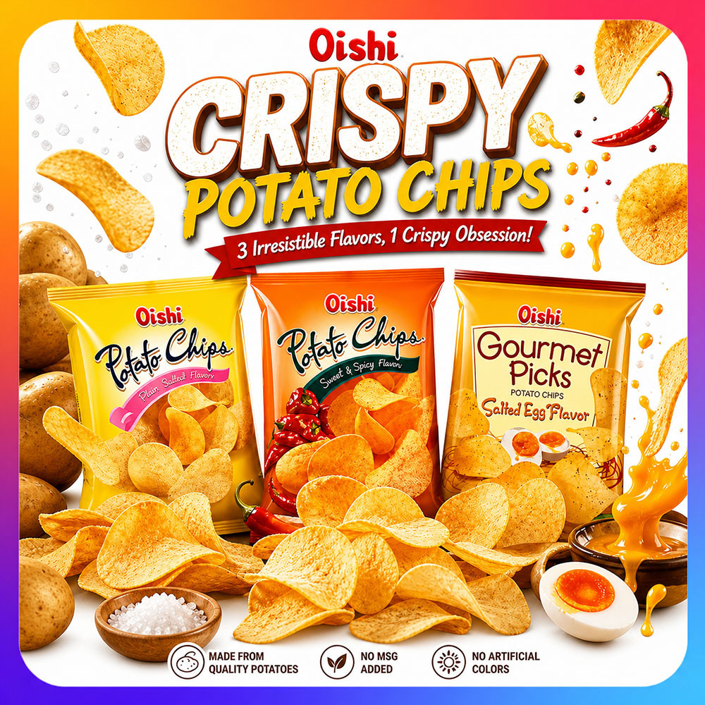 Shop oishi potato chips for Sale on Shopee Philippines