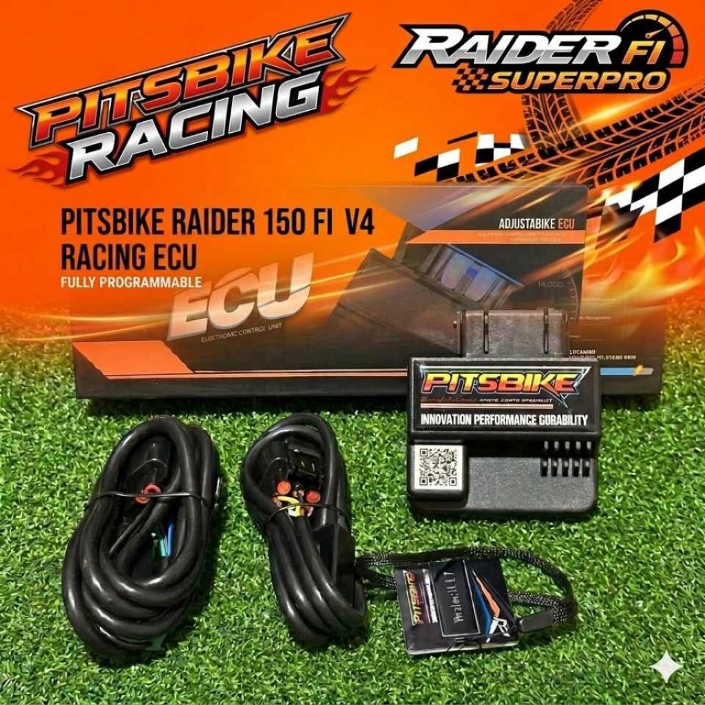 PITSBIKE RAIDER150 FI V4 RACING ECU FULLY PROGRAMMABLE Raider Fi ...