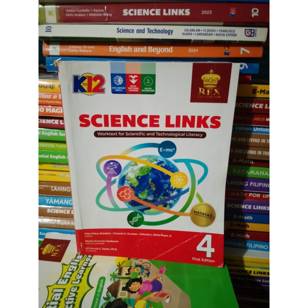 SCIENCE LINKS grade 4 2024 edition MATATAG (use | Shopee Philippines