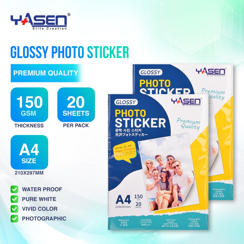 Shop glossy sticker paper for Sale on Shopee Philippines