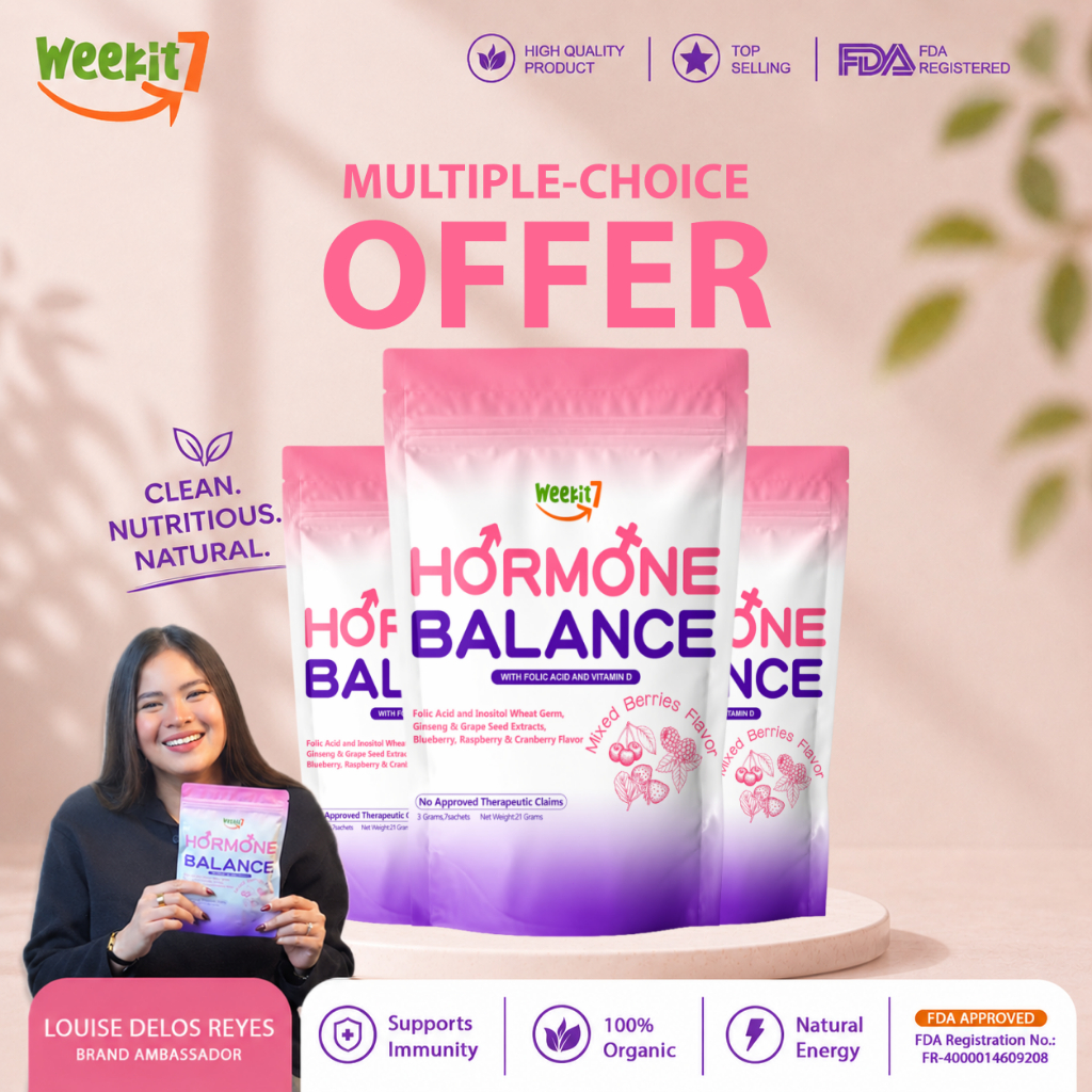 【FDA Approved】Weekit7 Hormone Balance Live Folic Acid Metabolism ...