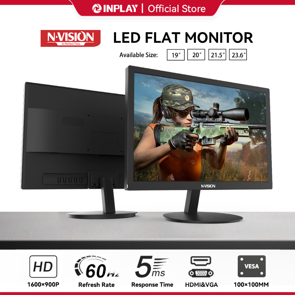 Nvision Monitor for Gaming & Work | Shopee Philippines