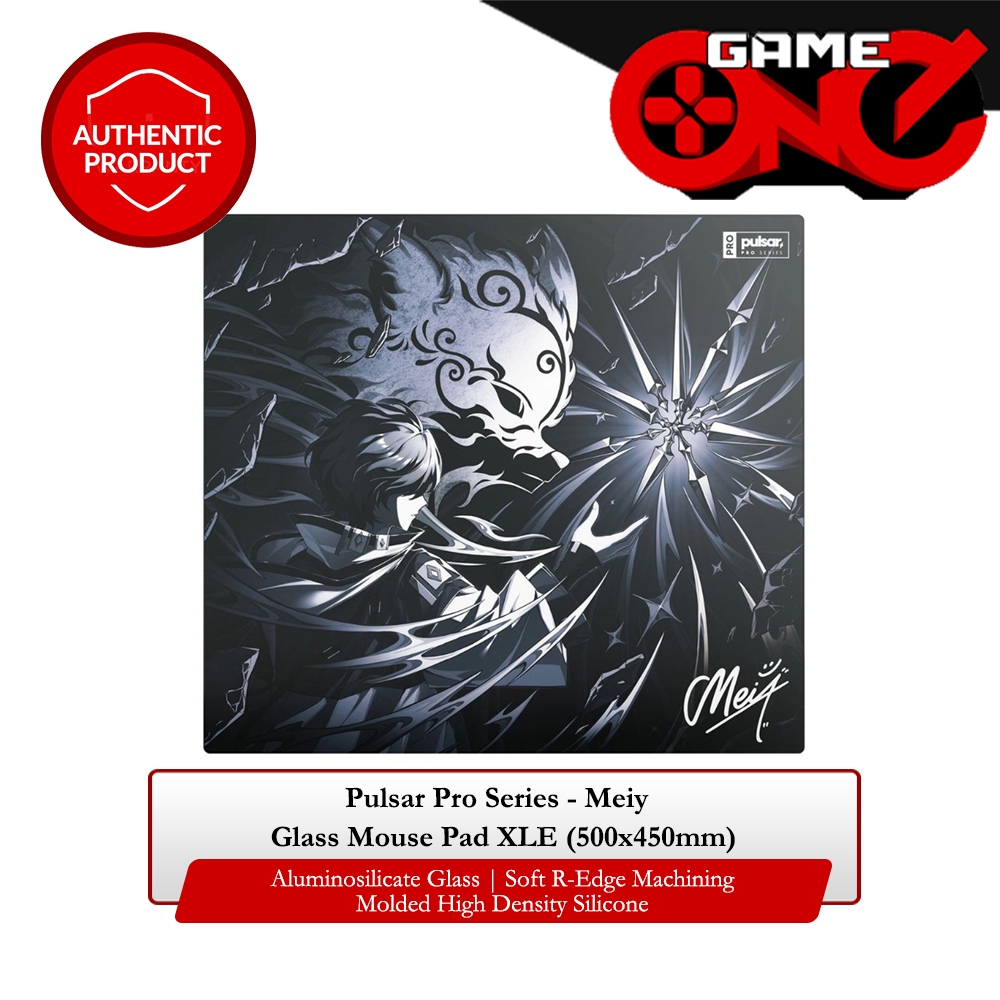 Pulsar Pro Series Meiy Glass Mouse Pad XLE (SGPXLE3PROMY