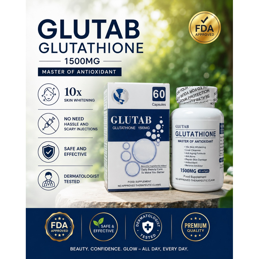 fda approved glutathione ✓FDA Glutab and Collagen prod-MSPTM Please Select: Box Only/ Push Set:Box Only/ No set TOP 10 BEST Vitamin
