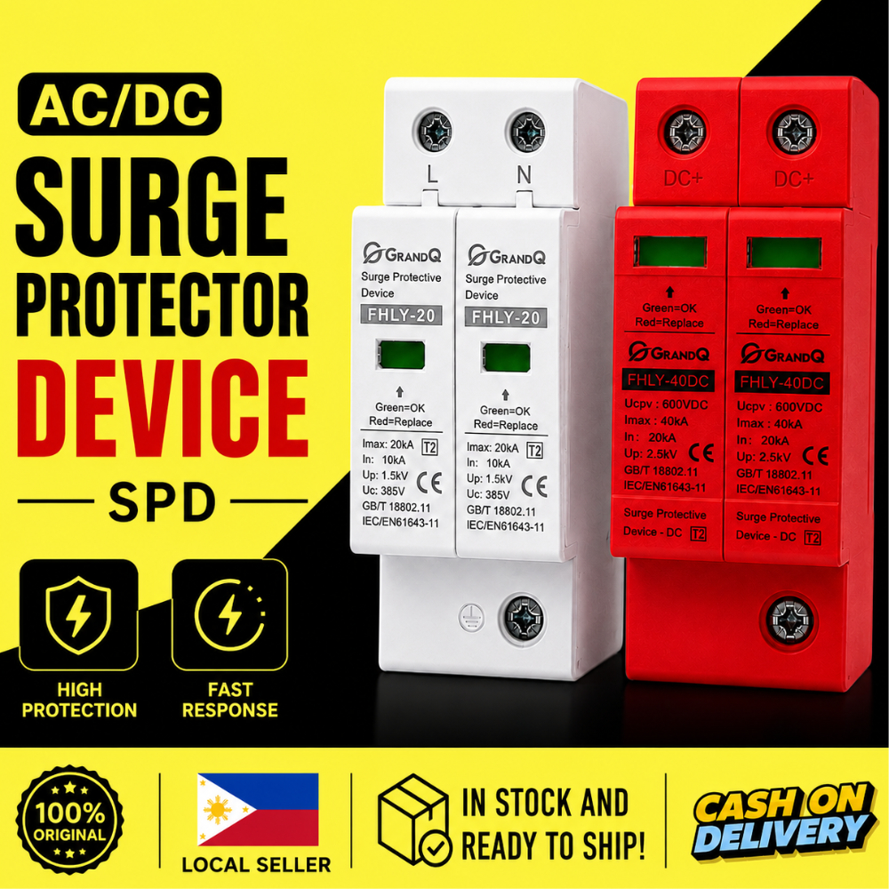 DC Surge Protector Device (SPD) AC Surge Protector 20kA 40kA 60kA 500V ...