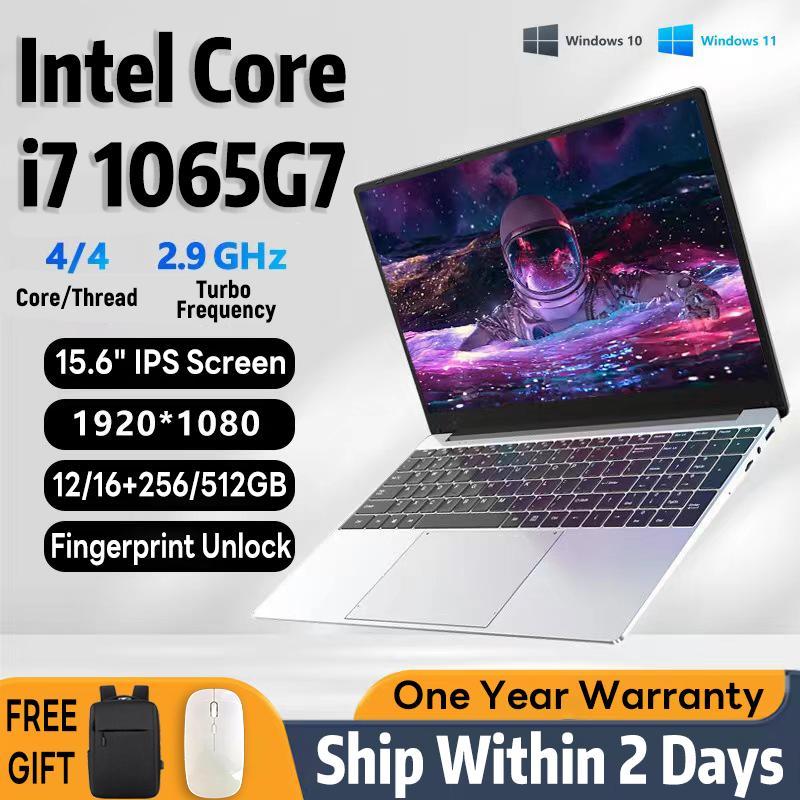 2026 New Gaming Laptop Windows 11 Core i7-1065G7 15.6