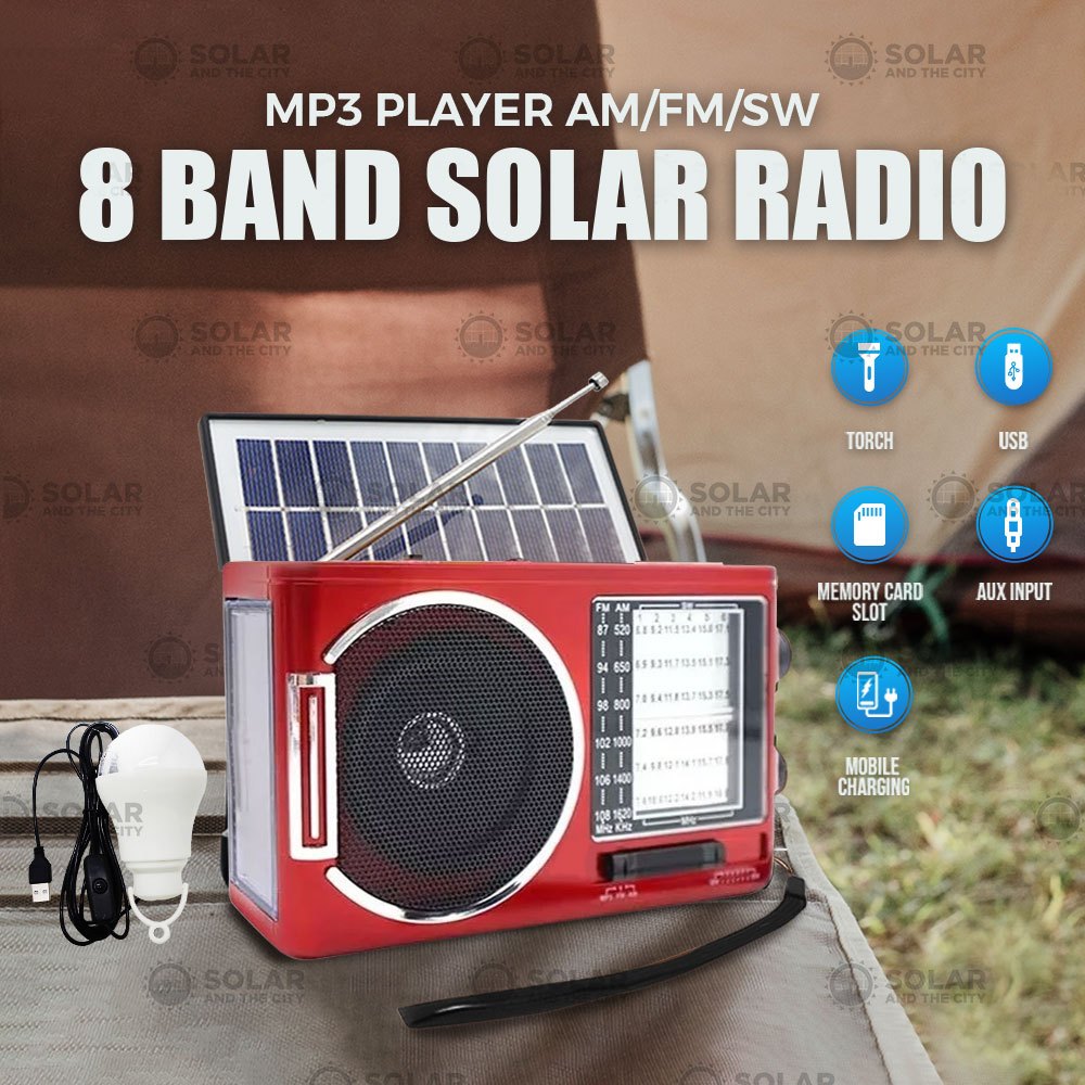 S&C Solar Radio, Light & Power Bank