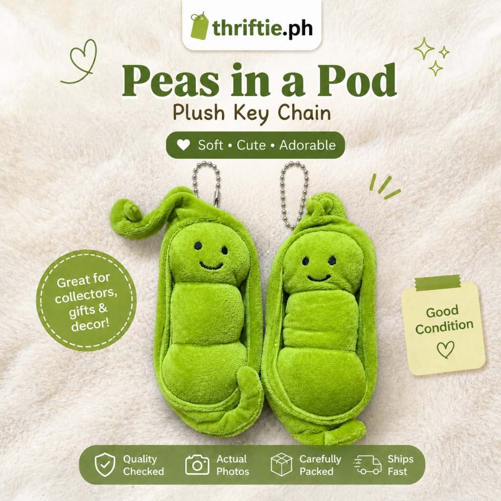 Peas in Pod Plush Charm | Shopee Philippines