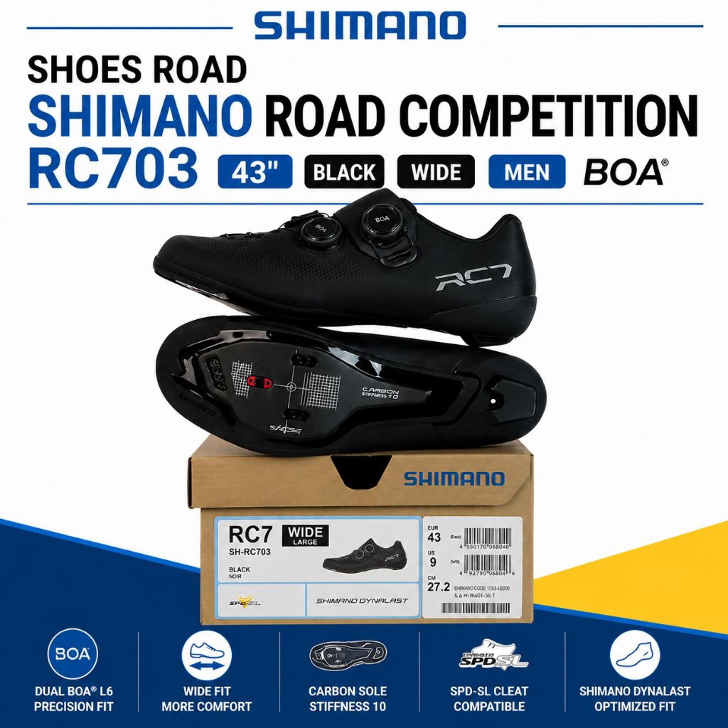 SHIMANO RC7 SHOES RC702/RC703 Road Bike Cleat Shoes | Shopee Philippines