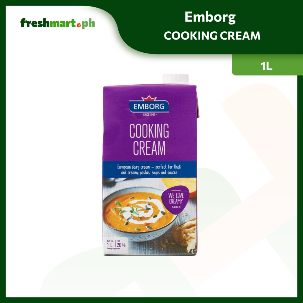 Emborg UHT Cooking Cream 1L | Shopee Philippines