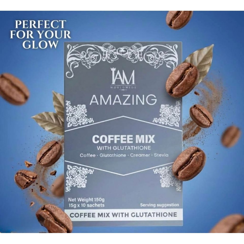 I Am Worldwide Amazing Coffee Mix with Glutathione