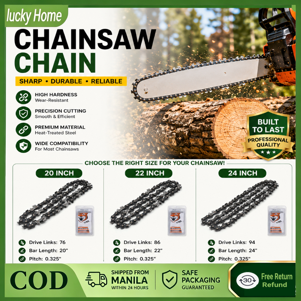 Chainsaw Chain for 20/22/24 inch Bar 76/86/94 Drive Link Replacement ...