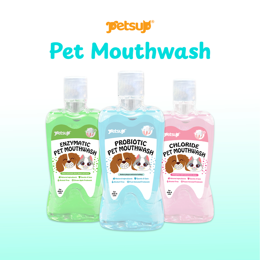 Petsup Pet Mouthwash 380ml Probiotic Alcohol Free Dental Oral Care ...