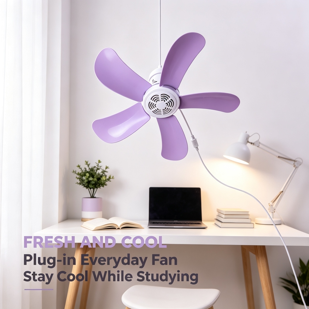 Wall Mounted Oscillating Fan Remote 6 Speed Timer Low Noise Strong ...