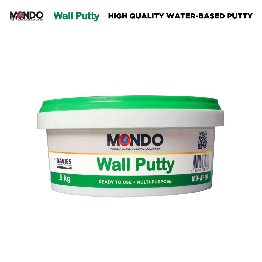 MONDO Wall Putty 0.5kg Multi-Purpose Ready To Use Putty | Shopee ...