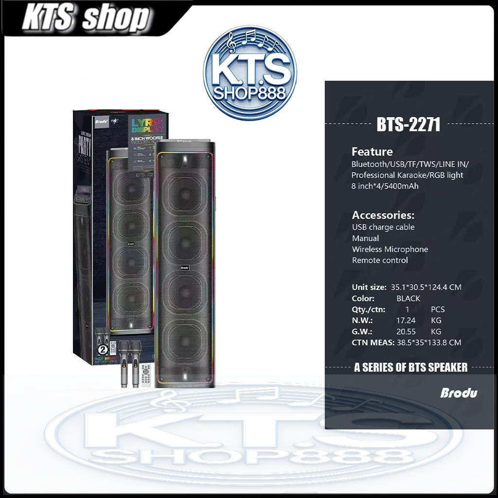 BTS-2271 Party Karaoke Machine