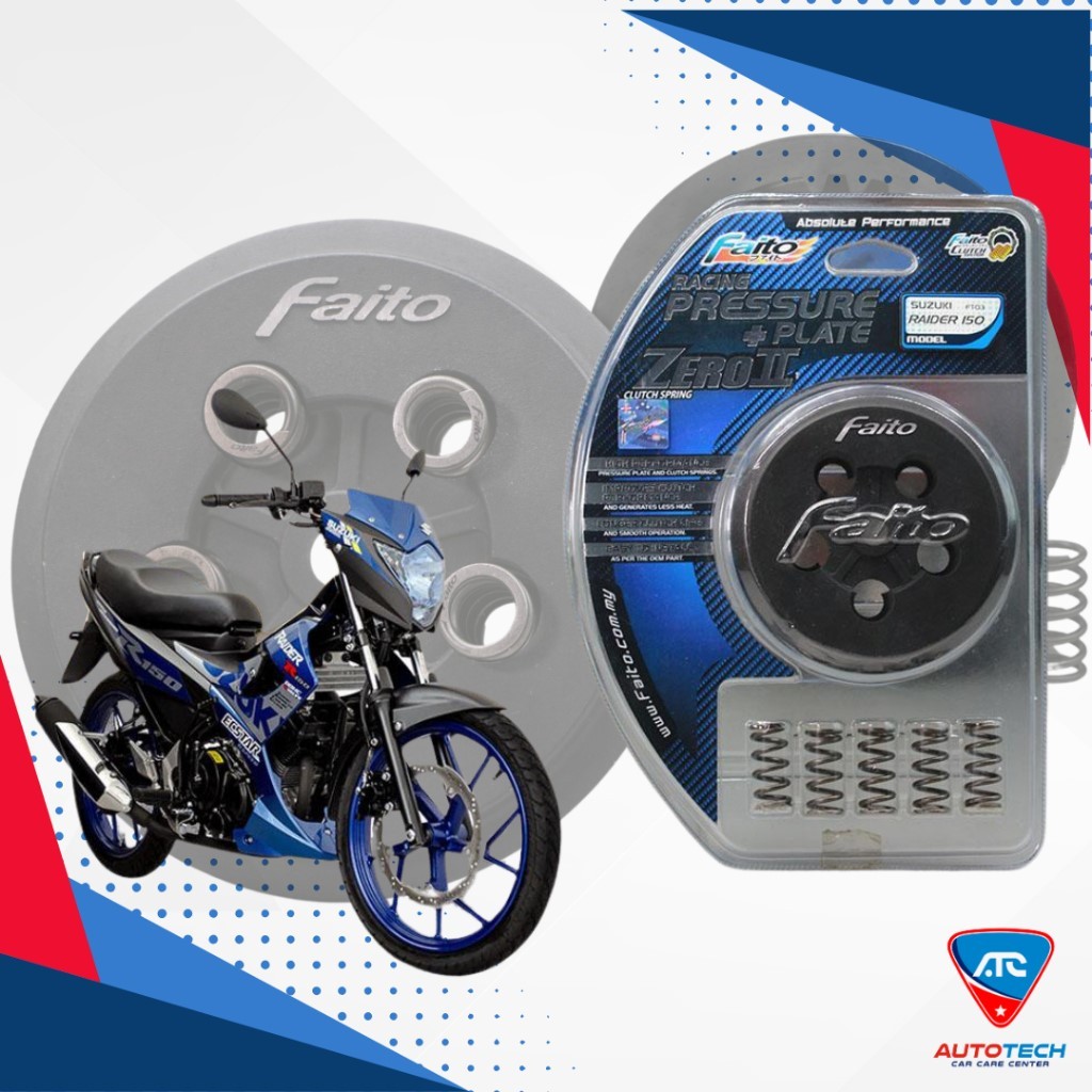 FAITO PRESSURE PLATE + SPRING RAIDER 150 Motor Car - Autotech | Shopee ...