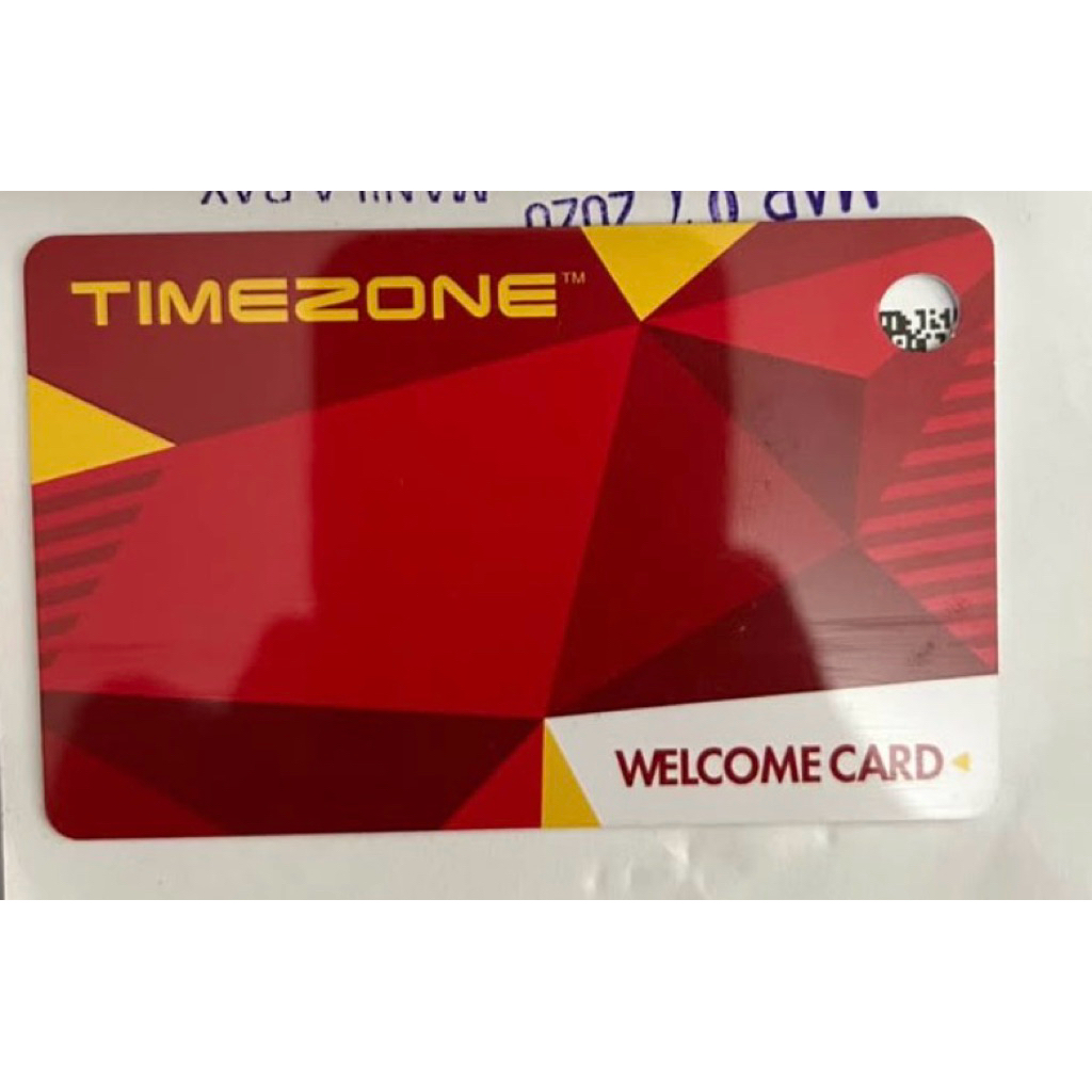 Timezone Welcome Card no value | Shopee Philippines