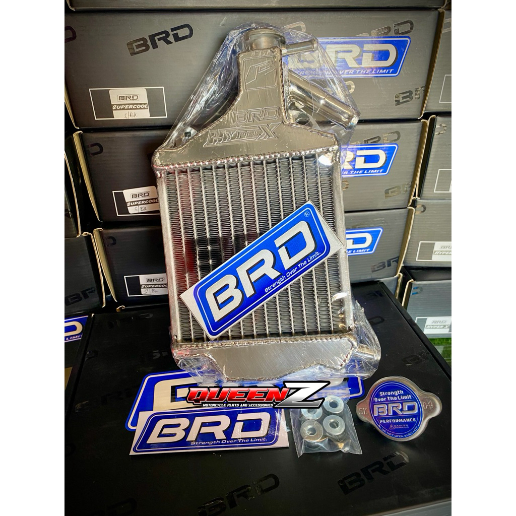 BRD 2Rows Radiator with Cap For Nmax/Aerox v1, v2, v3 Std and Adv/Pcx ...