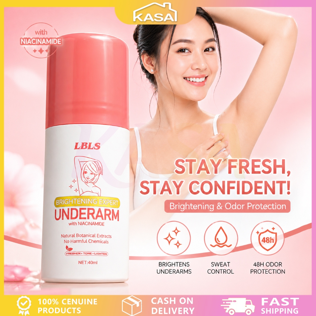 LBLS Japanese Underarm Deodorant Powder Niacinamide Intensive Whitening ...
