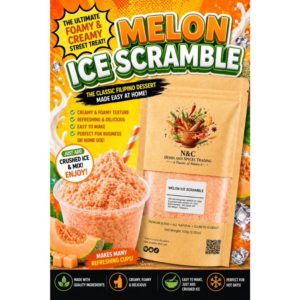 ICE SCRAMBLE POWDER FLAVORS PINOY ISKRAMBLE 100g 250g 500g 1kg | Shopee ...