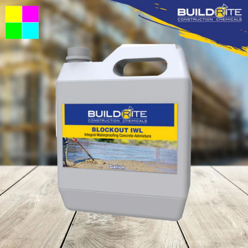 Buildrite Blockout IWL (Gallon) Integral Waterproofing | Shopee Philippines