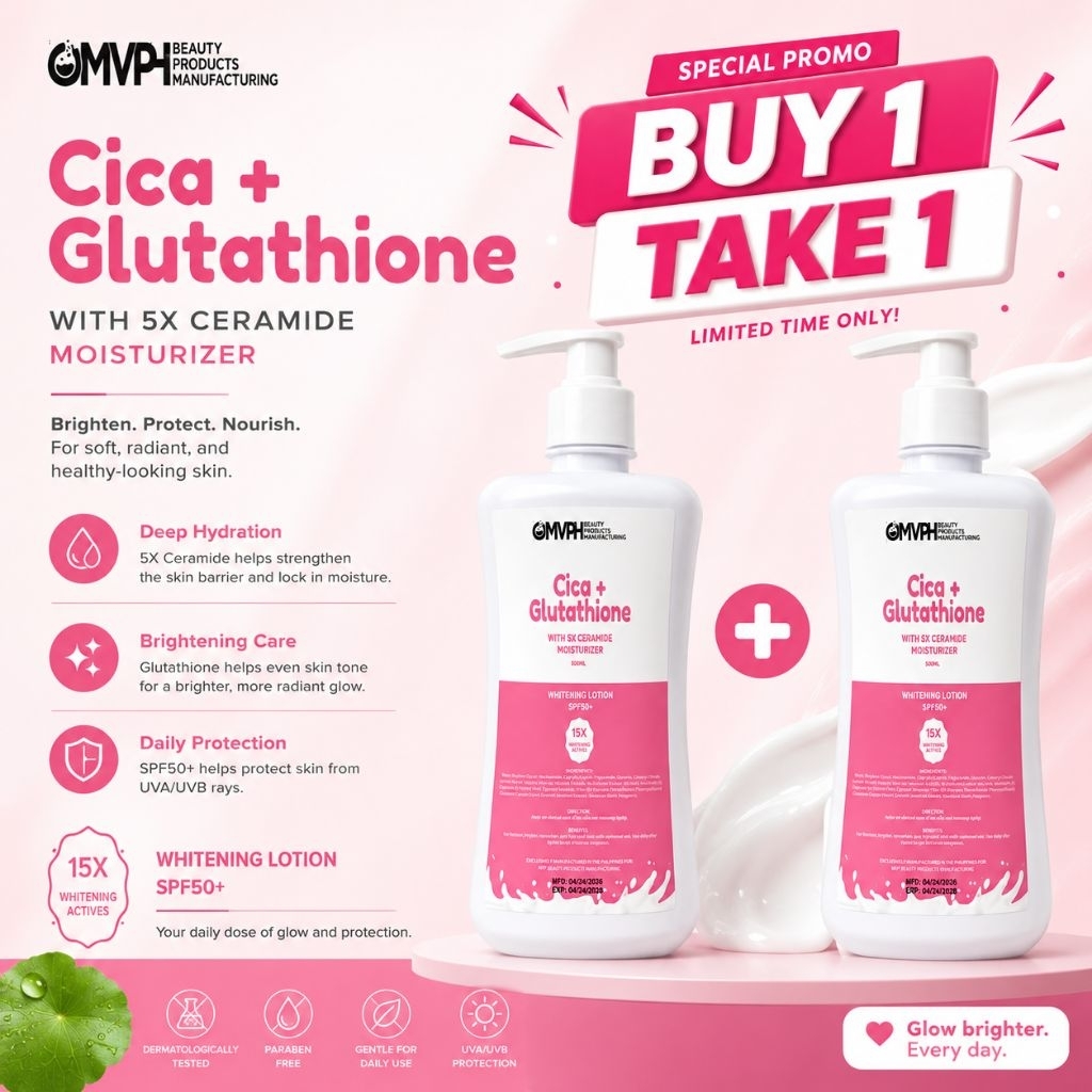 glutathione gummies benefits and side effects Cica Gluta Whitening Lotion SPF50+ | 15X Whitening Actives | Glass Skin  Glow | Ceramide Moisturizer