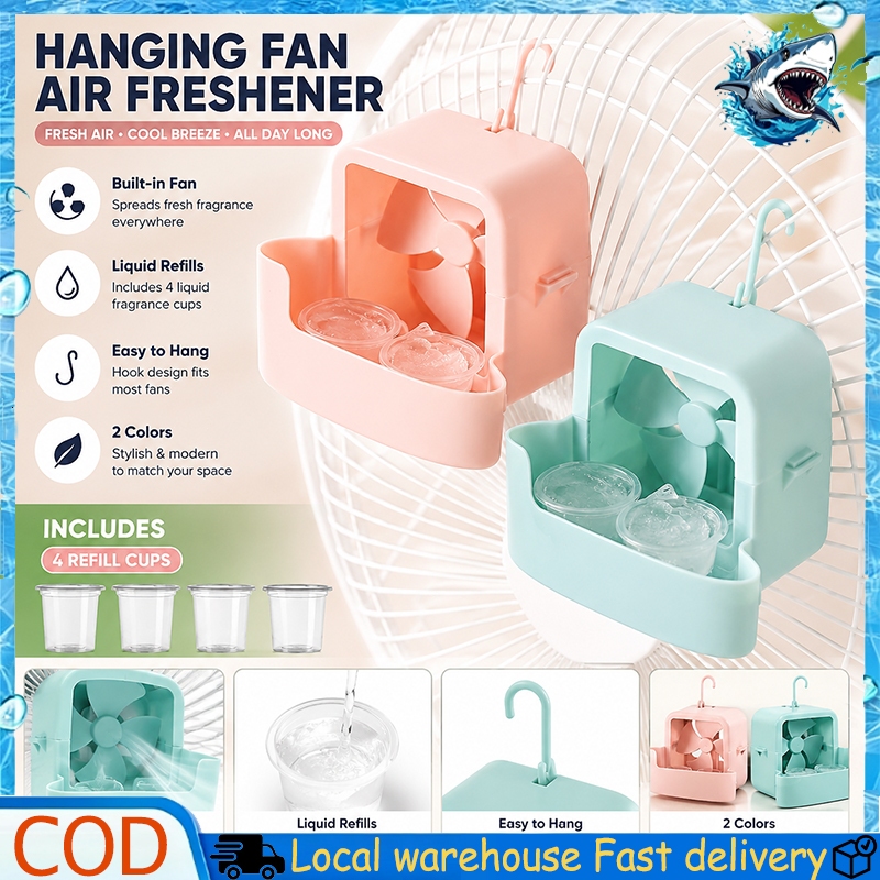 Fan Ice Cooler Box Hanging Ice Water Cooling Container for Standing Fan ...