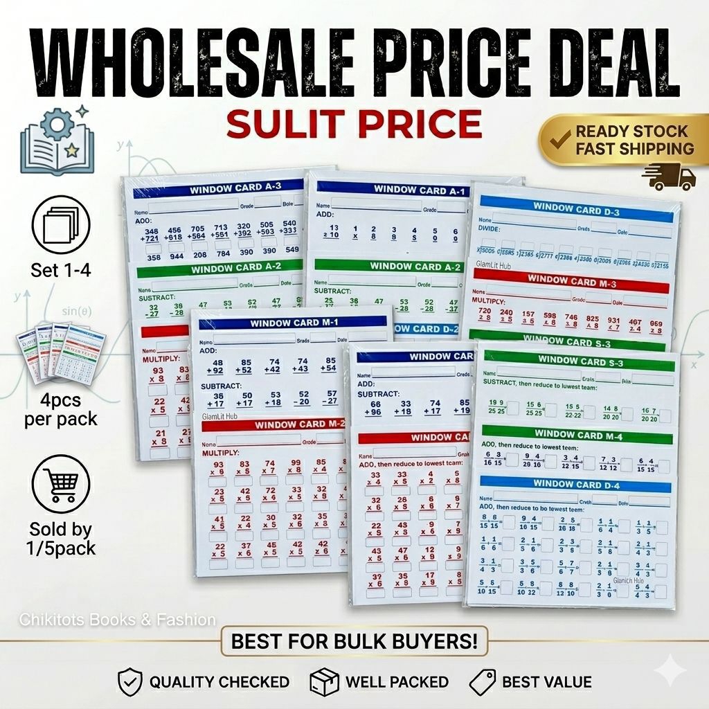 Shop math window card for Sale on Shopee Philippines