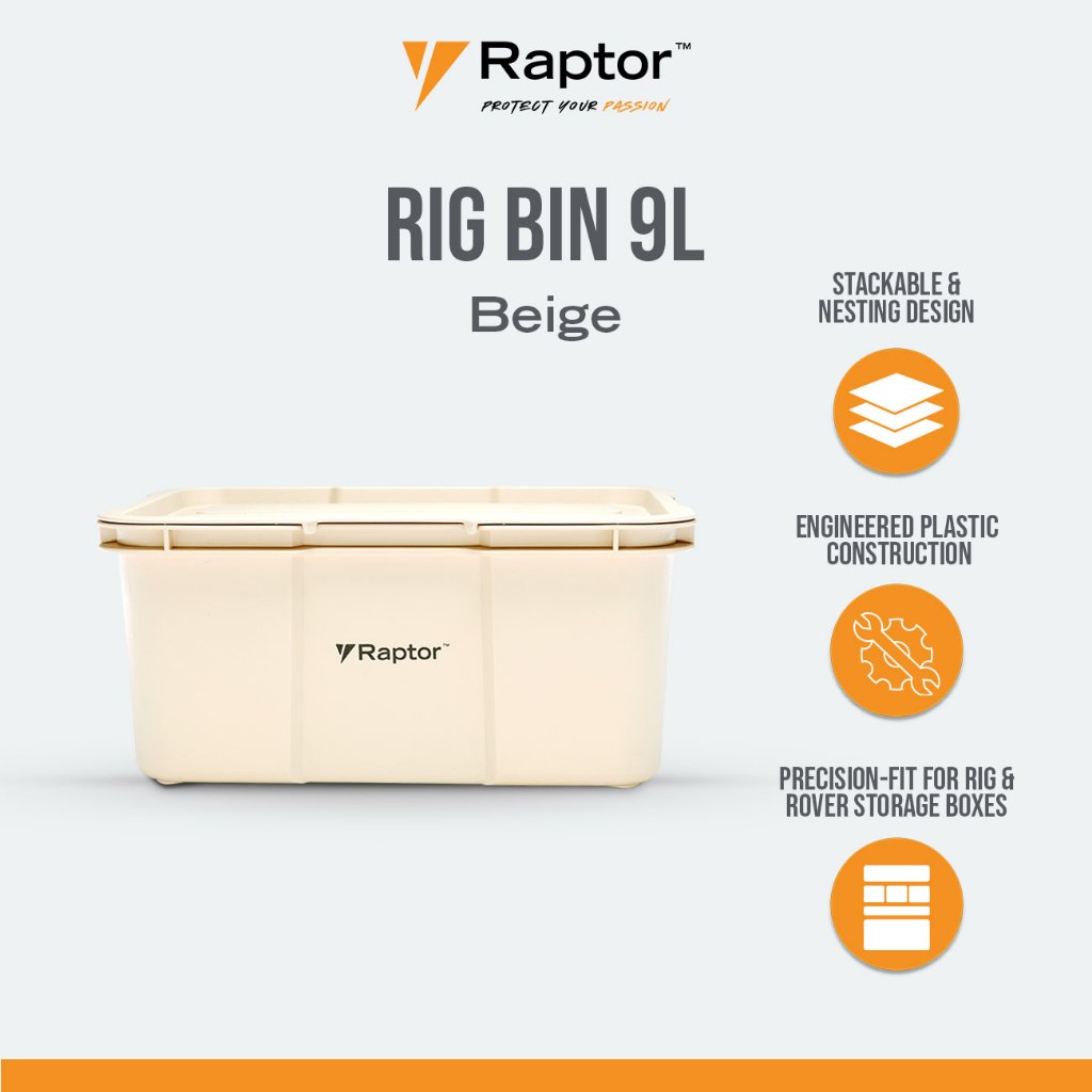Raptor Storage Rig Bin 9L | Raptor PH | Shopee Philippines