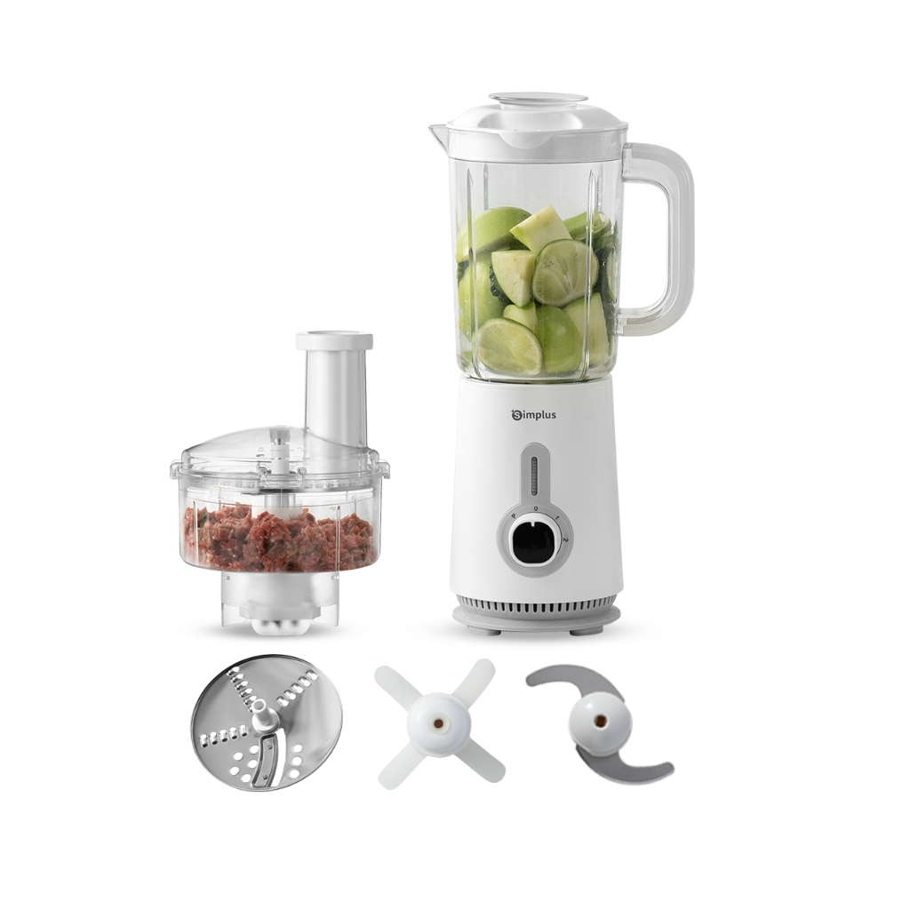 Simplus 5 in 1 Blender Food Processor Juicer Meat Grinder Chopper ...
