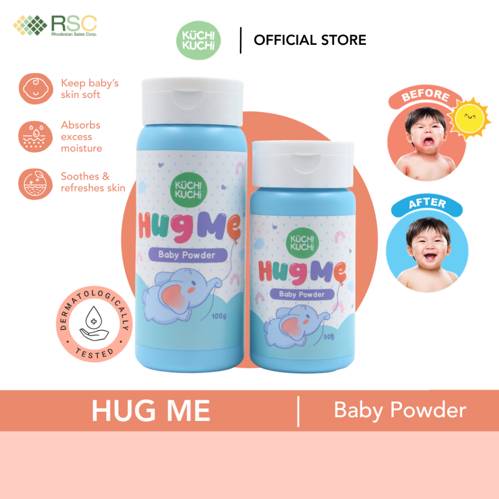 Kuchi Kuchi Hug Me Baby Powder Soft & Fresh Protection | Mild Gentle ...