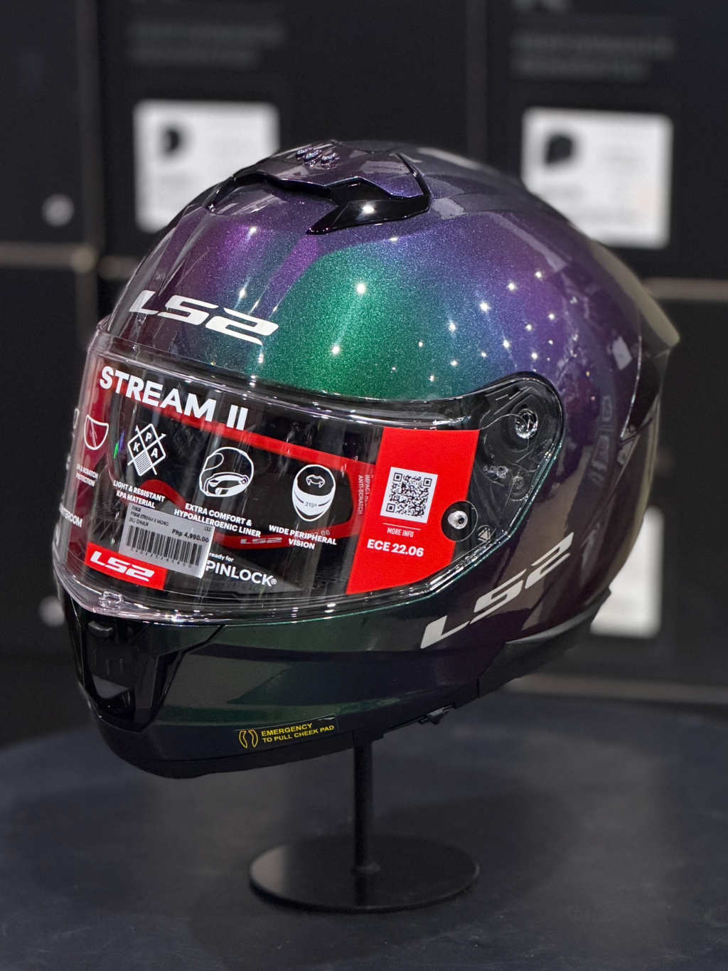 kyt helmet vs ls2 R2R Graphic Concept Adult Street Helmets The helmet is available in white and red colors LS2 FF358 vs KYT TT