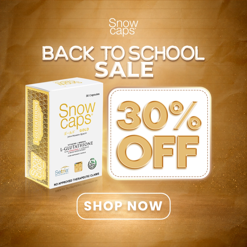 SNOWCAPS GOLD 500mg L-Glutathione (30 capsules) | Shopee Philippines