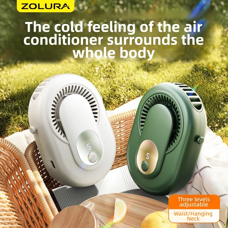 ZOLURA Y10 Mini Hanging Neck Fan