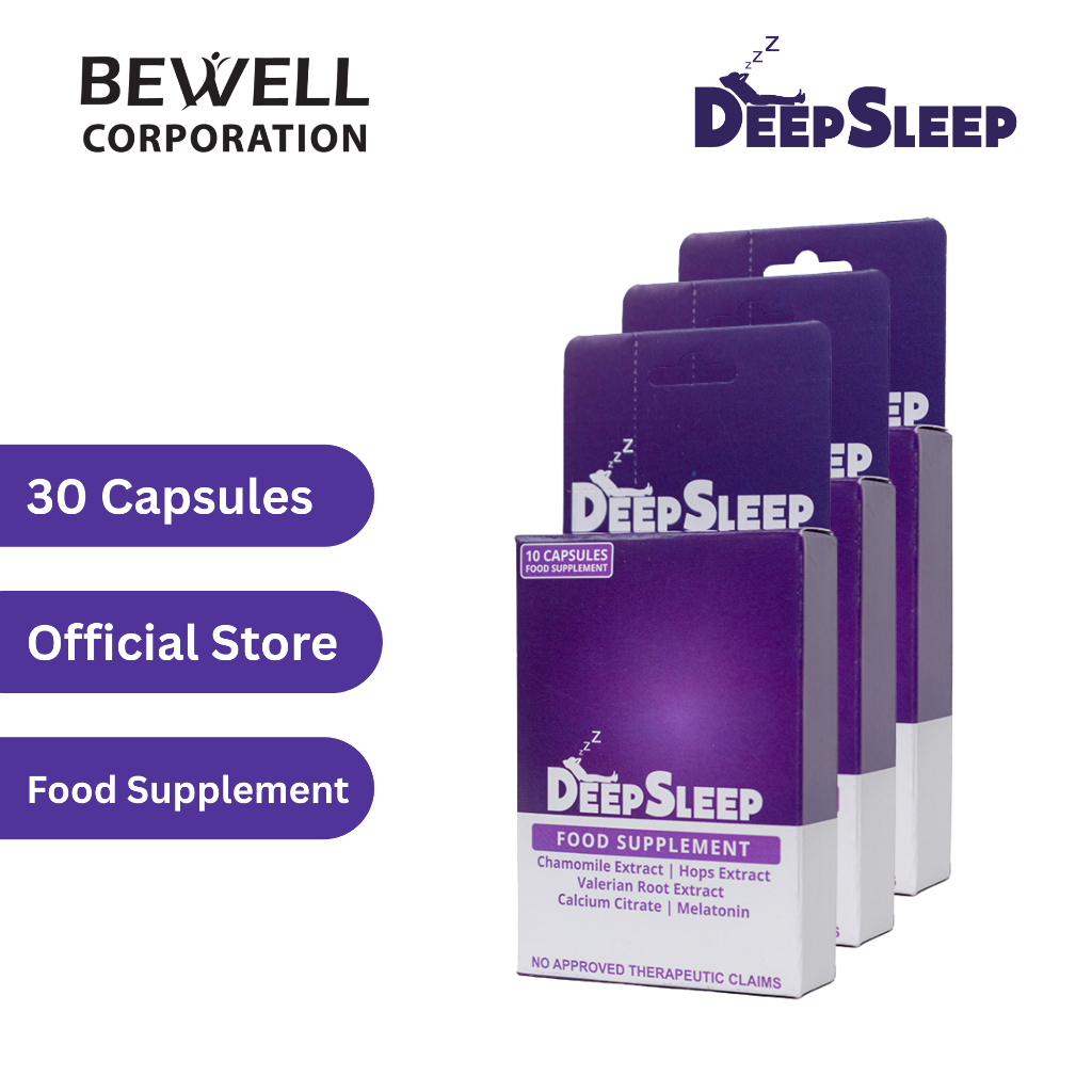 Deep Sleep Food Supplement 30 capsules | Shopee Philippines