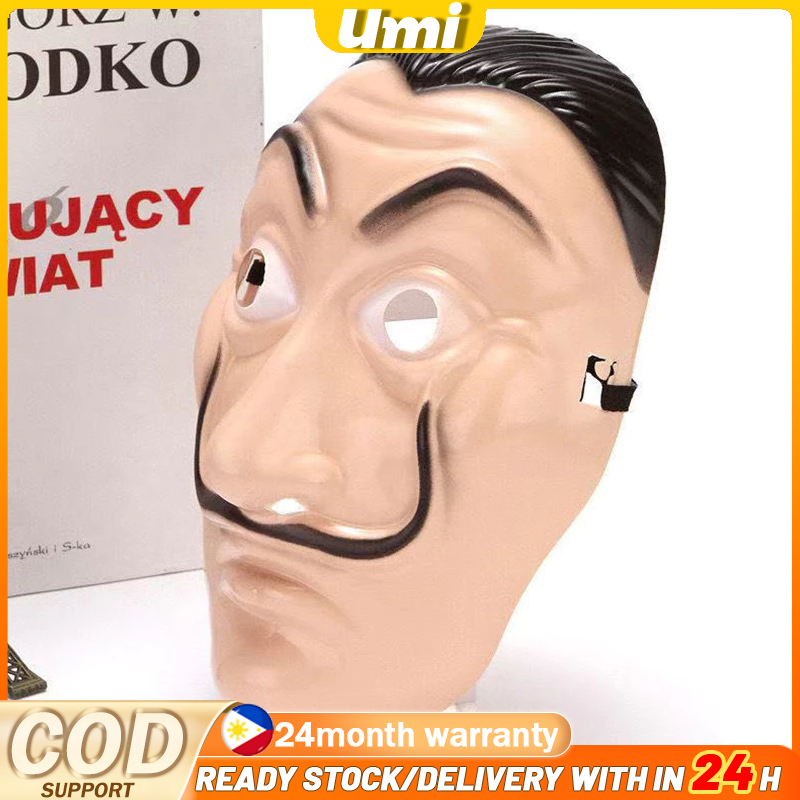 【COD】Salvador Dali Face Mask Costume Adult Children Halloween Costumes ...