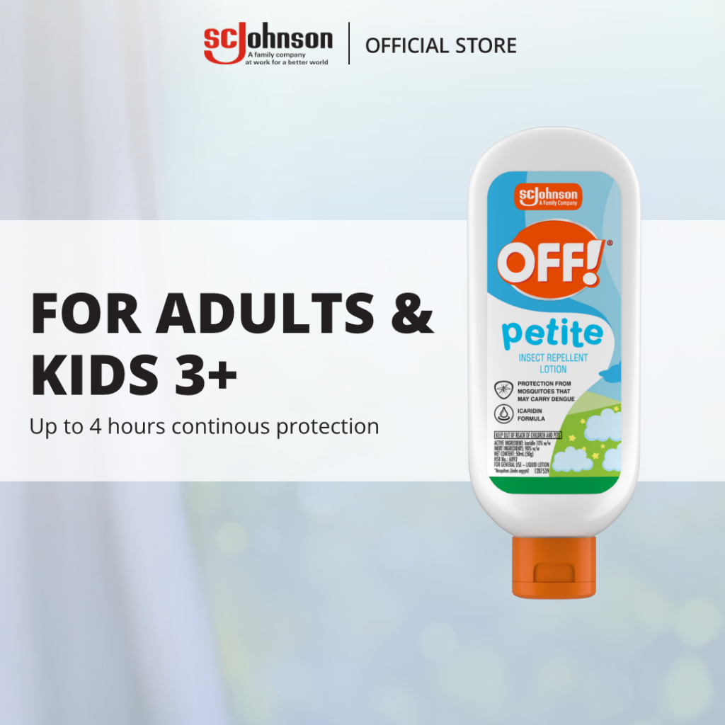 OFF! Mosquito Repellent Lotion - Petite 50ml | Shopee Philippines