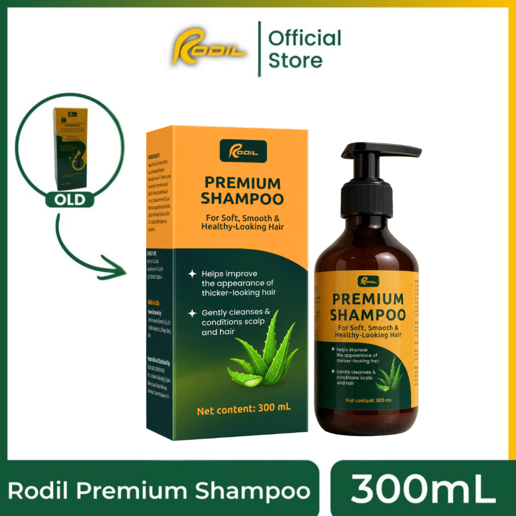 Rodil Hair Growth Shampoo 1 300ml Restores Thinning Hair Anti Hair Loss ...