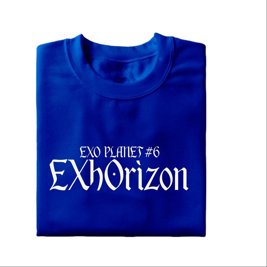 EXO PLANET #6 EXhOrizon 香港公演　Tシャツ Mサイズ EXO PLANET #6 EXhOrizon T-Shirt Cotton Good Quality Unisex