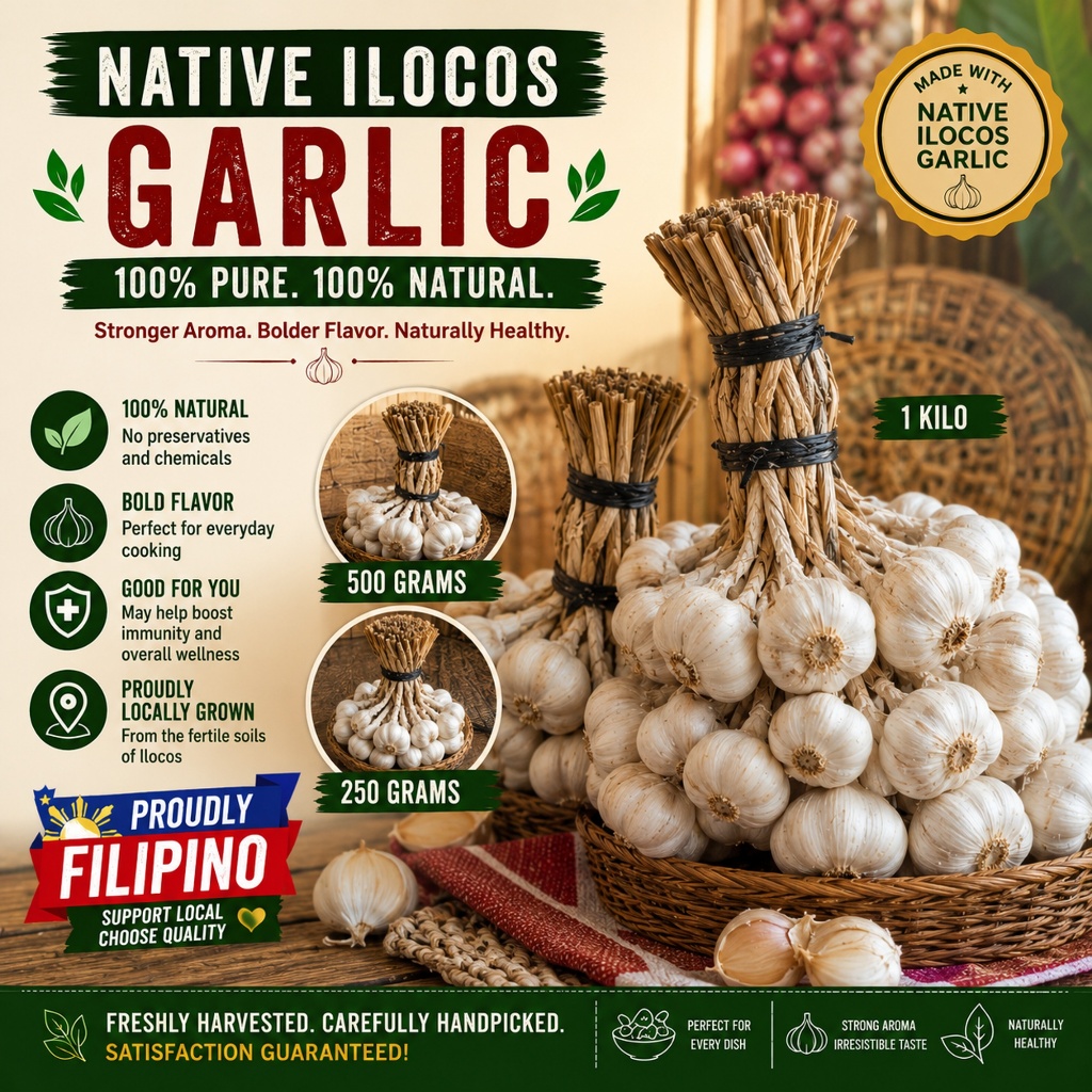 Native Garlic Bawang Ilocos Native Garlic Bawang Ilocos Pickled Garlic ...