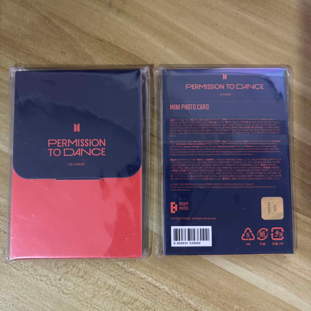 BTS SOWOOZOO MINI PHOTO CARD SET 未開封 BTS SWZ Sowoozoo Mini Photocard Set (1Pack) Official | Permission