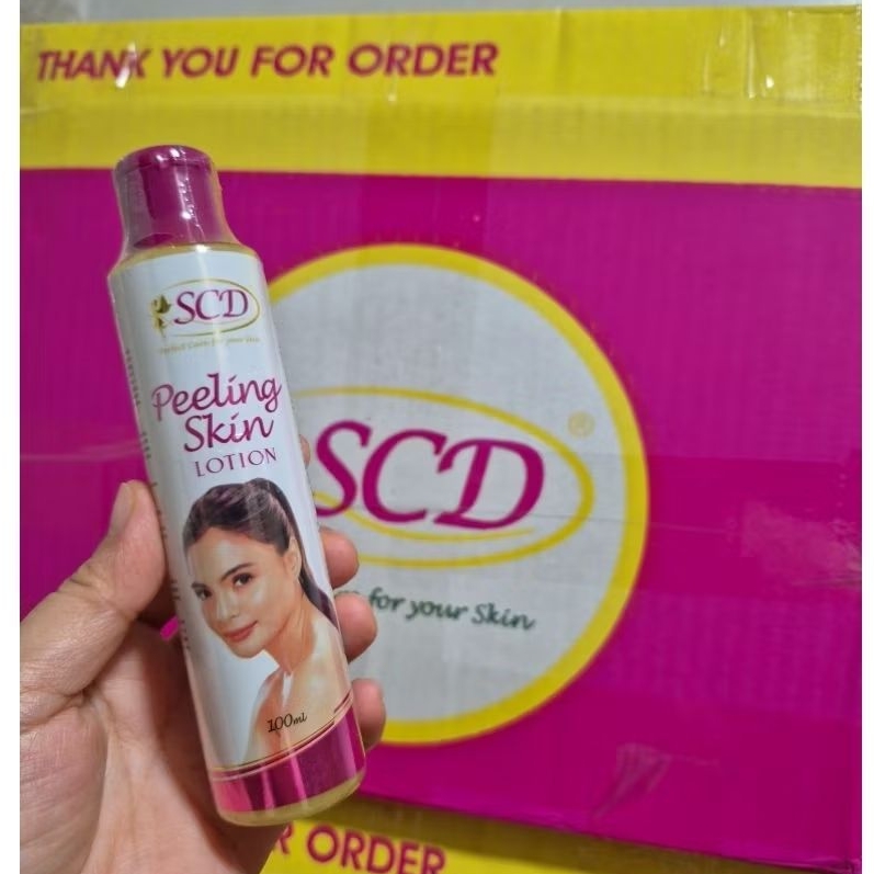 SCD Skin Peeling Lotion Original 50ml and 100ml sizes | Shopee Philippines