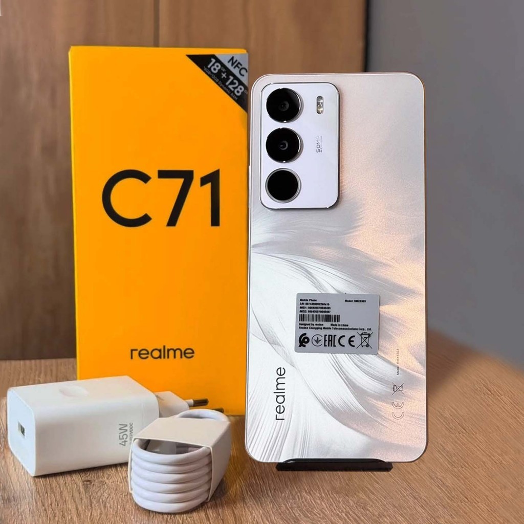 Realme C71 Smartphone with 6300mAh Long-lasting Battery | Shopee ...