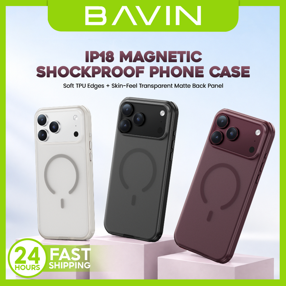 BAVIN YX307 Magnetic Solid Color Shockproof Case Full Coverage Anti ...