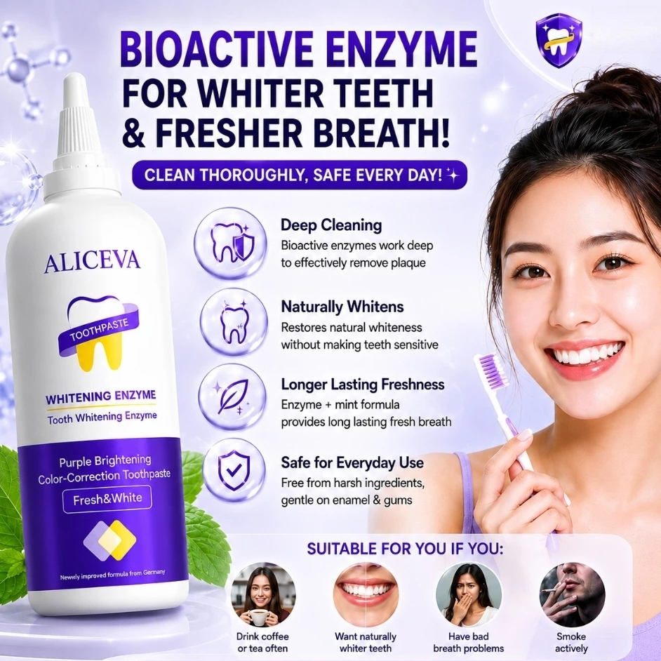 Purple Whitening Toothpaste v34 Colour Correct Teeth Pampaputi ng ...