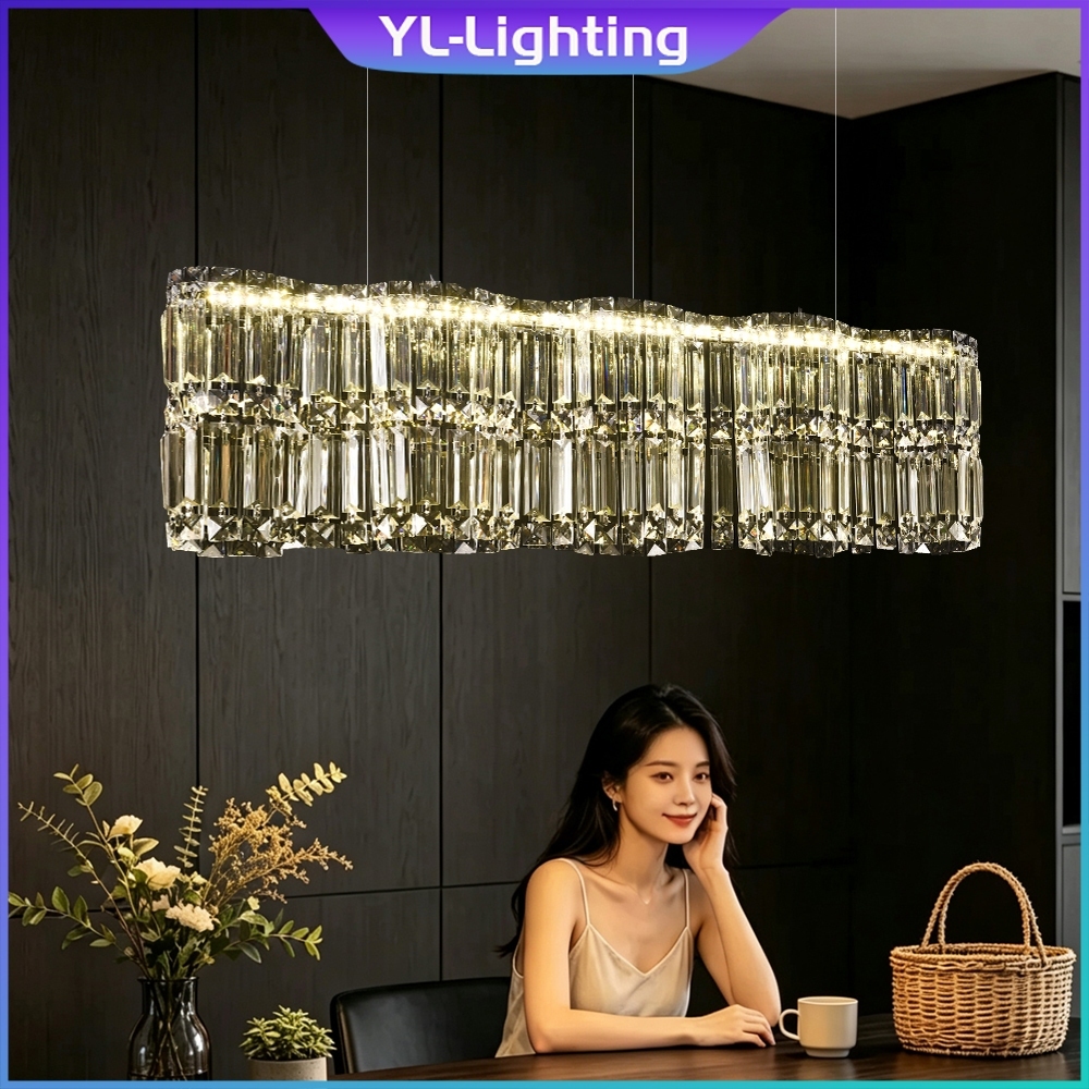 Simple Living Room Decoration Chandelier Bedroom Restaurant Crystal ...