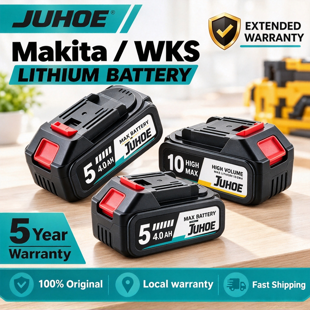 4.0Ah Lithium Replacement Battery Compatible For Makita Cordless Power ...