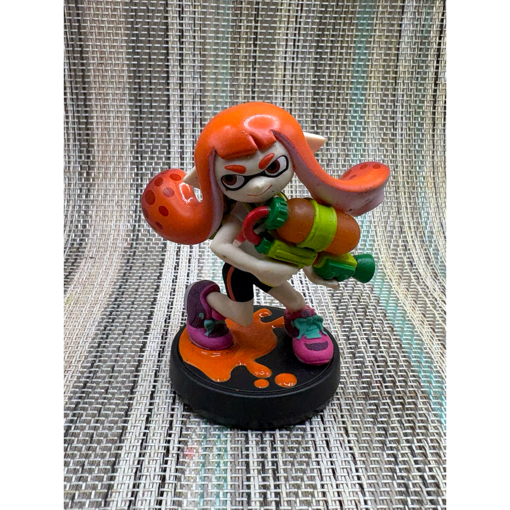 Amiibo Splatoon Inkling Girl Figure (Orange) | Shopee Philippines